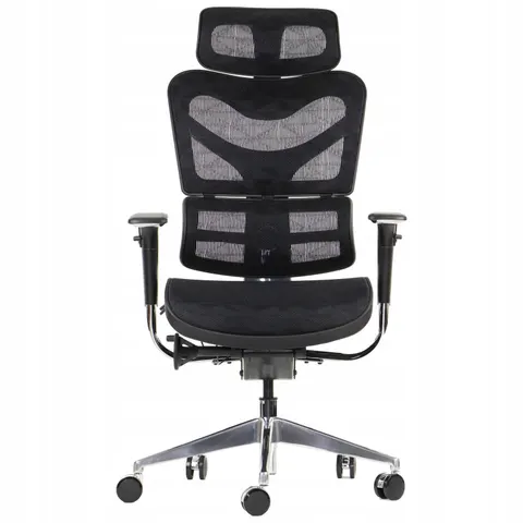 Krzesło ergonomiczne ErgoNew S7 - siedzisko tkaninowe