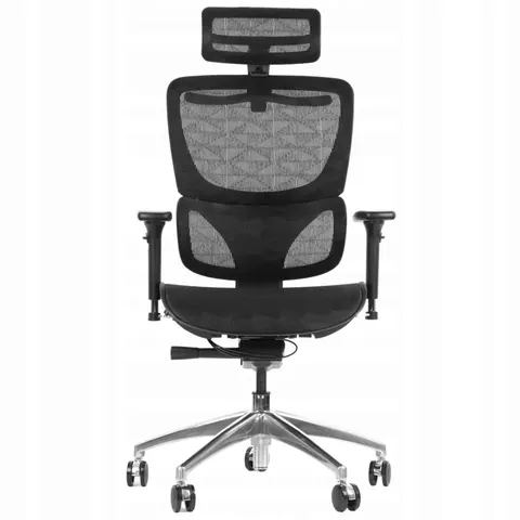 Krzesło ergonomiczne ErgoNew S1A - siedzisko siatkowe