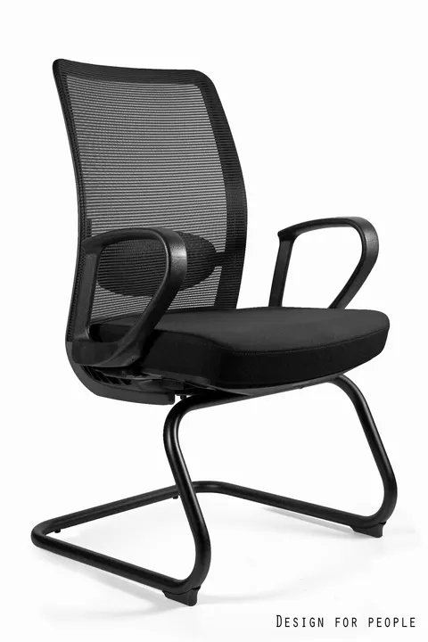 Fotel biurowy Anggun Skid - BL418 Black (1191-B-BL418)