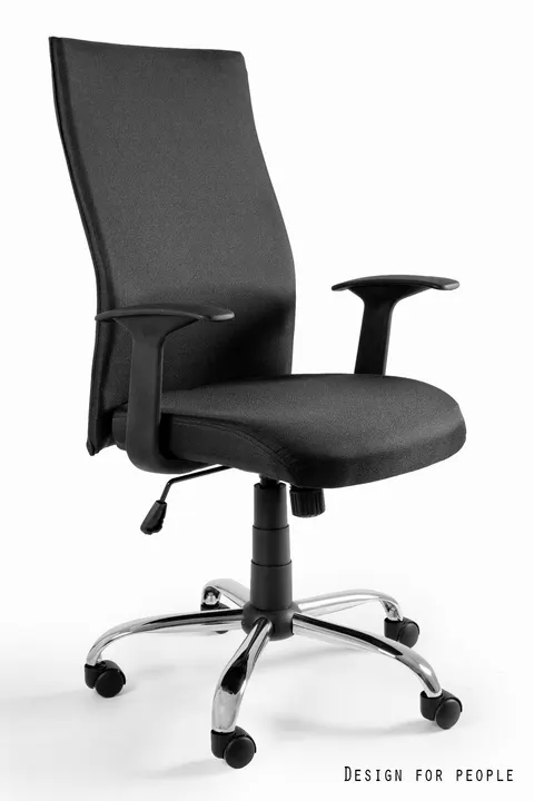 Fotel biurowy Black on Black - NL-4 Czarny (W-93A-NL-4)