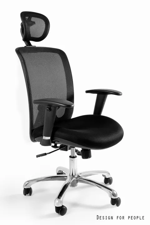 Fotel biurowy Expander - Czarny (W-94-4)
