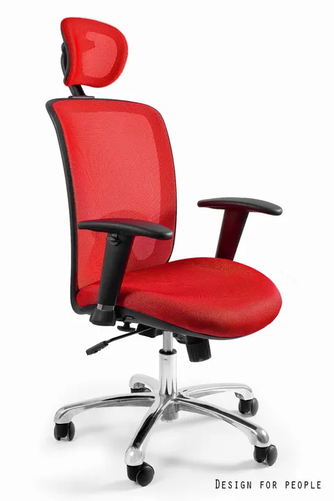 Fotel biurowy Expander - Czerwony (W-94-2)