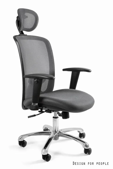 Fotel biurowy Expander - Szary (W-94-8)