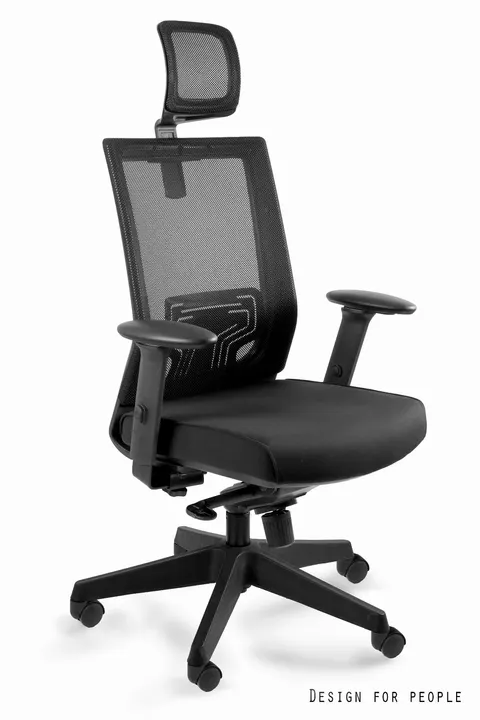 Fotel biurowy Nez - BL418 Czarny (W-879K-BL418)