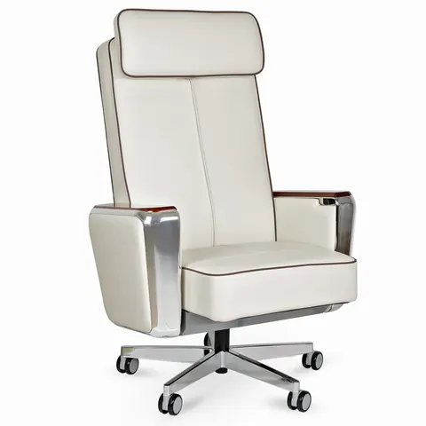 Fotel biurowy Regent - Biały (689B-FL-0)