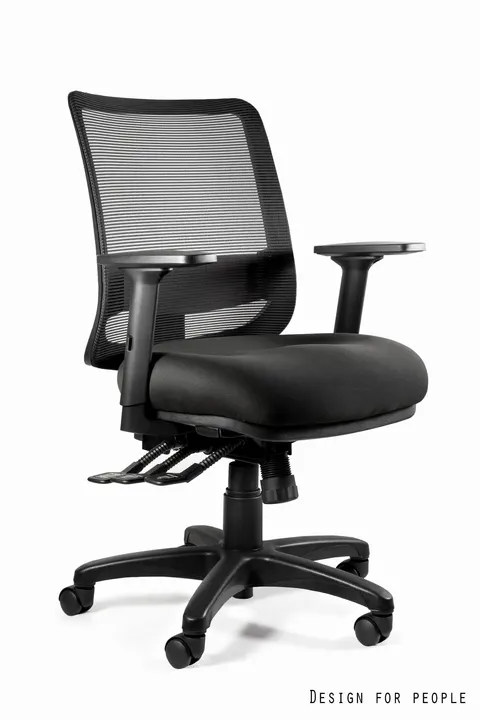 Fotel biurowy Saga Plus M - BL418 Black (1218-B-BL418)