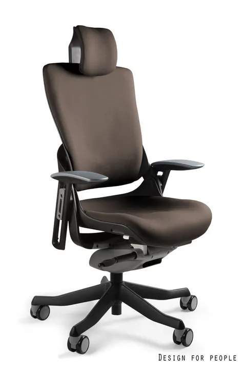 Fotel biurowy Wau 2 - czarny BL409 Taupe (W-709-B-BL409)