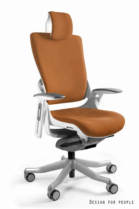 Fotel biurowy Wau 2 - biały BL405 Mandarin (W-709-W-BL405)