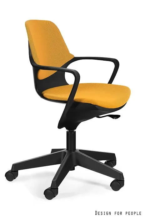 Fotel biurowy POGO - PP-B CZARNY/TKANINA BL404 HONEY