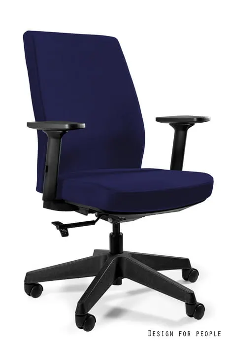 Fotel biurowy WORK - BL412 NAVYBLUE