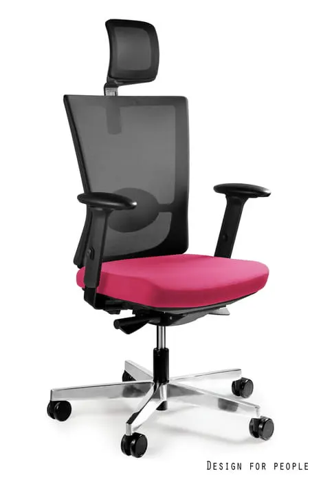 Fotel biurowy Forte - TKANINA BL401 MAGENTA
