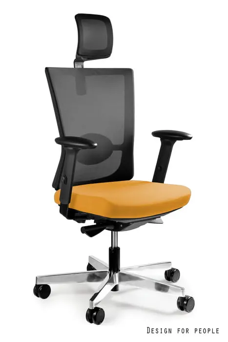 Fotel biurowy Forte - TKANINA BL404 HONEY
