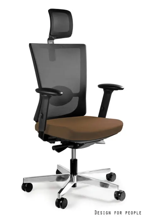 Fotel biurowy Forte - TKANINA BL409 TAUPE