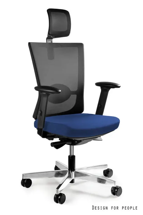Fotel biurowy Forte - TKANINA BL415 ROYALBLUE