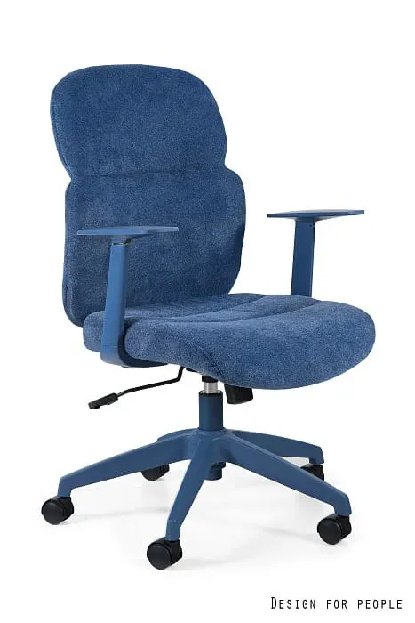 Fotel biurowy BONUS - NIEBIESKI, LF2098-13 BLUE
