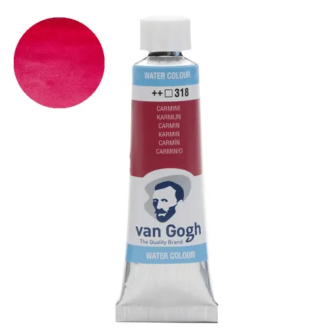 Farba akwarelowa Van Gogh 10 ml 318 Carmine, Talens