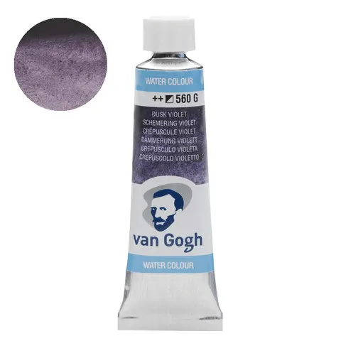 Farba akwarelowa Van Gogh 10 ml 560 Dusk Violet, Talens
