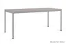 Biurko NOBE MANAGER DESK - SZARY STELAŻ, BLAT 180X80 CM - YZ-14 BEŻOWY