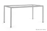 Stelaż ramowy stołu, biurka NOBE MANAGER DESK - SZARY STELAŻ, SZEROKOŚĆ 150 CM