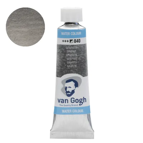 Farba akwarelowa Van Gogh 10 ml 840 Graphite, Talens
