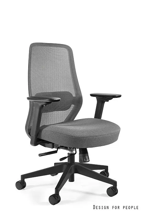 Fotel biurowy SONIC (6125BG) - HY3055 GREY/JAED823-3 GREY