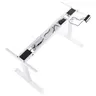 Stelaż z elektryczną regulacją wysokości UT04E-2T - biały, dwusilnikowy