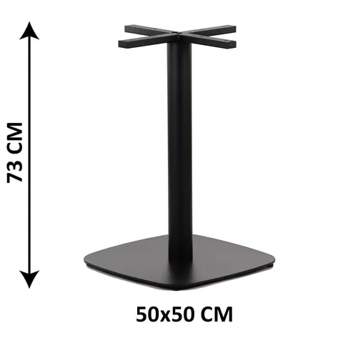Podstawa do stolika SH-3050-3/B - 50 x 50 cm