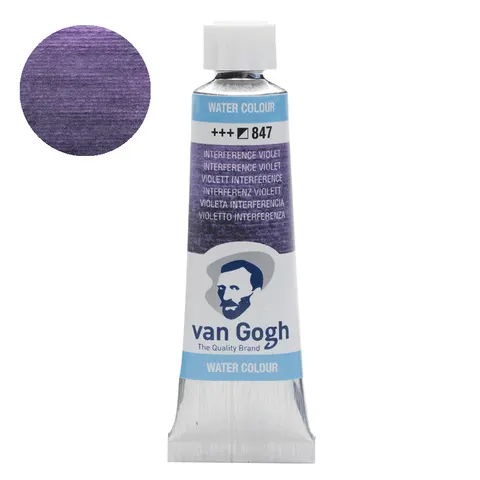Farba akwarelowa Van Gogh 10 ml 847 Interference Violet, Talens