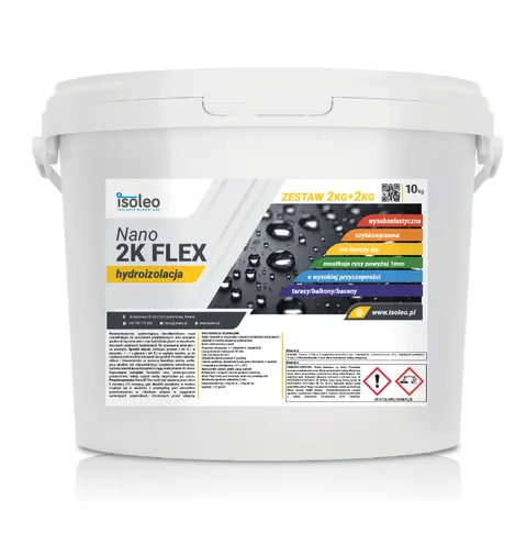 Hydroizolacja 2-składnikowa - Nano2K FLEX 10kg
