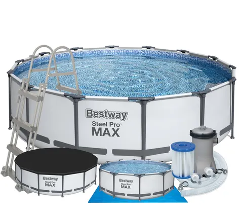 Basen stelażowy 427 x 122 cm BESTWAY nr kat 5612X - 8w1