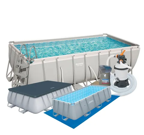 Basen stelażowy 488 x 244 x 122 cm BESTWAY nr kat 56671 - 9 w 1