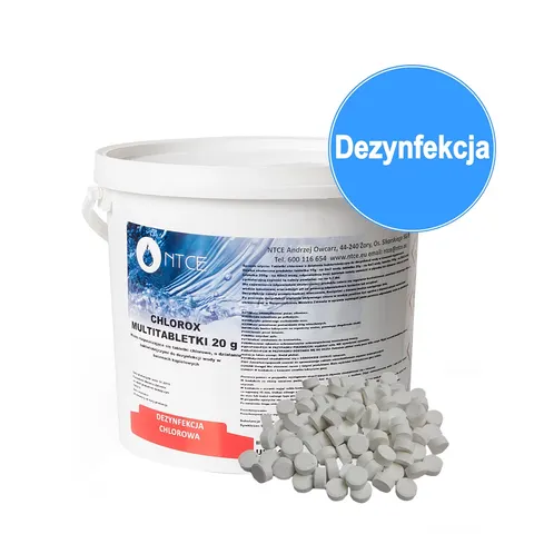 NTCE Chlorox Multitabletki 20 g - opakowanie 0,5 kg