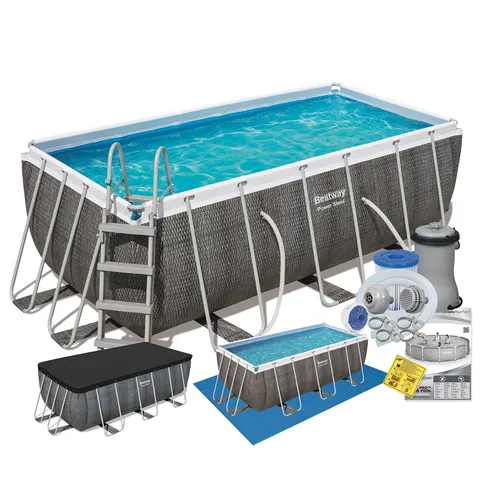 Basen stelażowy 488 x 244 x 122 cm BESTWAY nr kat. 56996 - 9w1