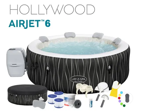 Wanna SPA dmuchana 196 x 66 cm - 4 os. Bestway HOLLYWOOD nr 60059