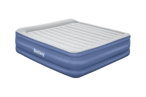 Materac dmuchany 203 x 193 x 56 cm z pompką elektr. BESTWAY 67692
