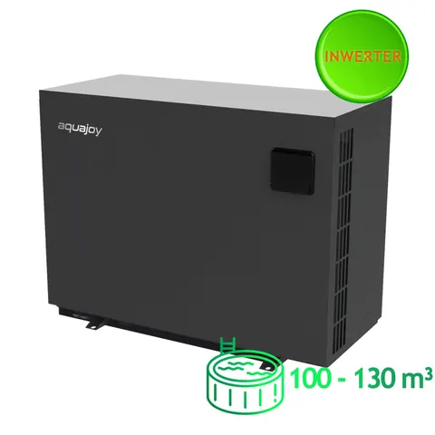 Pompa ciepła do basenu Inwerterowa Aquajoy Side Flow 28T (28 kW) + gratis bypass