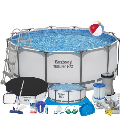 Basen stelażowy 427 x 122 cm BESTWAY nr kat 5612X - 18w1