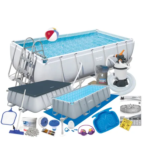 Basen stelażowy 404 x 201 x 100 cm BESTWAY nr kat 56442 - 19 w 1