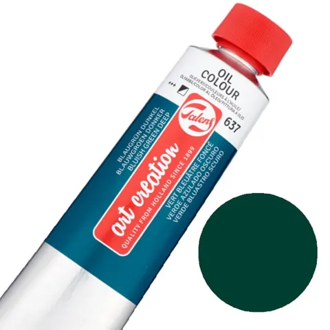 Farba olejna Art Creation 200 ml - 637 Bluish green deep