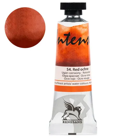 Farba akwarelowa RENESANS Intense Water 15 ml (54 - ugier czerwony)