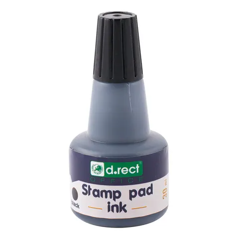 TUSZ DO STEMPLI 105301 CZARNY 30ML D.RECT
