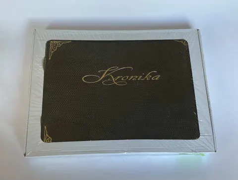 Kronika A3 pozioma 160K szyta czarna KRON4 Barbara