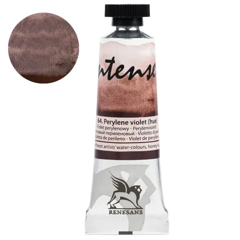 Farba akwarelowa RENESANS Intense Water 15 ml (64 - fiolet perylenowy)
