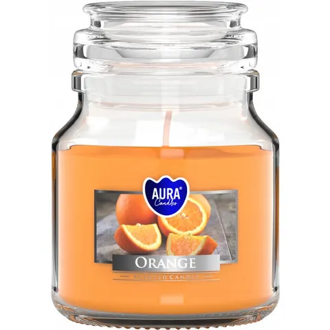 BISPOL AURA Świeca zapachowa w szkle SND71-63 POMARAŃCZA, 120 g