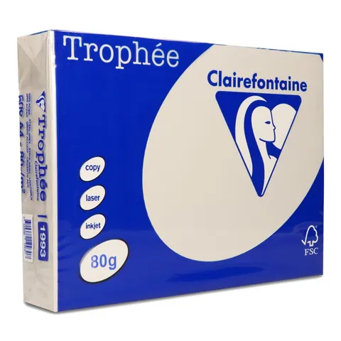 Papier ksero Trophee A4 80g 1993 szary stalowy