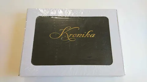 Kronika A4 pozioma 160K szyta czarna KRON9 Barbara