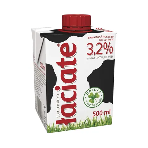 MLEKO ŁACIATE UHT 3,2% 0,5L