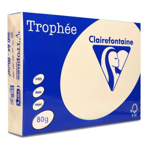 Papier ksero Trophee A4 80g 1871 piaskowy