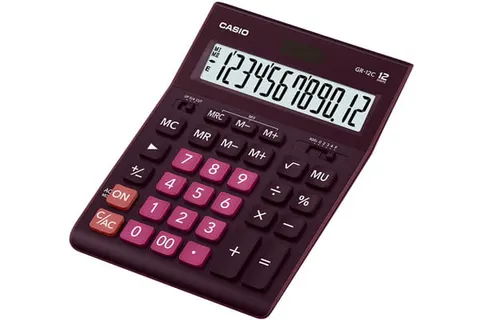 Kalkulator Casio GR-12C-WR Fioletowy
