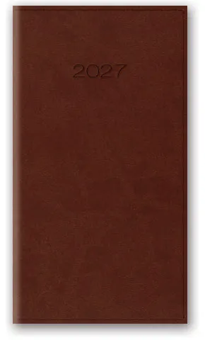 KALENDARZ NOTESOWY 80X150 11T-01-V BRĄZ LUCRUM